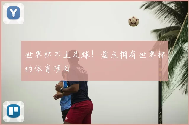 世界杯不止足球！盘点拥有世界杯的体育项目